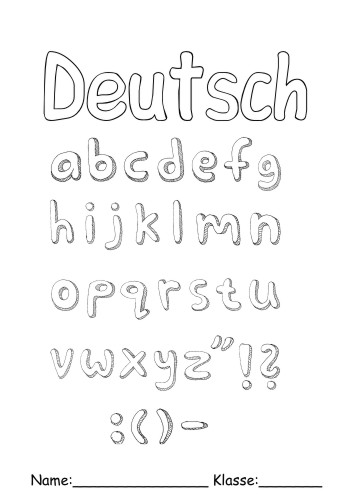 Ausmalbild Deutsch 14