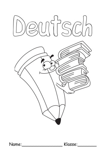 Ausmalbild Deutsch 4