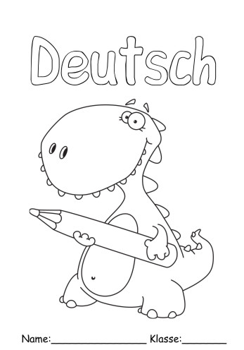 Ausmalbild Deutsch 5