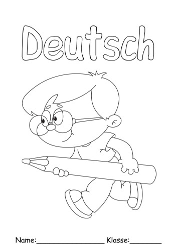 Ausmalbild Deutsch 6