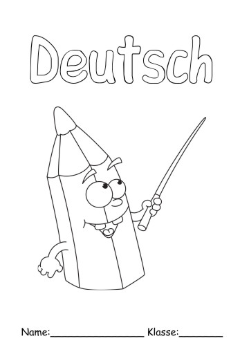 Ausmalbild Deutsch 7