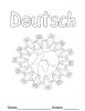 Ausmalbild Deutsch 1