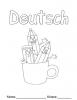 Ausmalbild Deutsch 3
