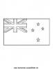Ausmalbild Fahne Neuseeland