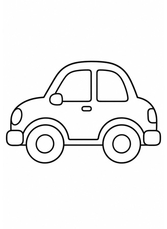 Ausmalbild Auto
