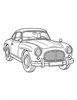 Ausmalbild Oldtimer