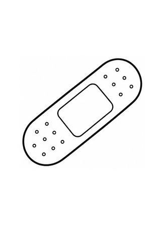 Ausmalbild Pflaster