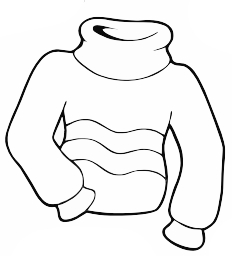 Ausmalbilder Pullover