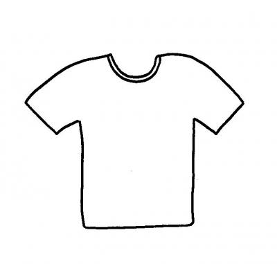 Ausmalbild Shirt