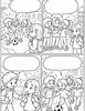 Ausmalbild Mobbing Comic Du kannst mitspielen