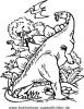 Ausmalbild Dinosaurier 2