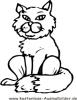 Ausmalbild Kater