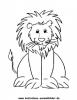 Ausmalbild Löwe 4
