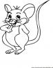 Ausmalbild Maus