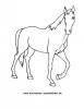 Ausmalbild Pferd 6