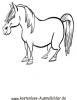 Ausmalbild Pony