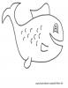 Ausmalbild Wal