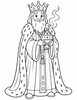 Ausmalbild Melchior mit Weihrauch