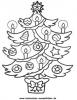 Ausmalbild Weihnachtsbaum 14