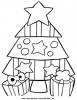 Ausmalbild Weihnachtsbaum 18