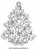 Ausmalbild Weihnachtsbaum 6