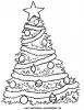 Ausmalbild Weihnachtsbaum 7