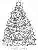 Ausmalbild Weihnachtsbaum 8