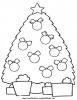 Ausmalbild Weihnachtsbaum