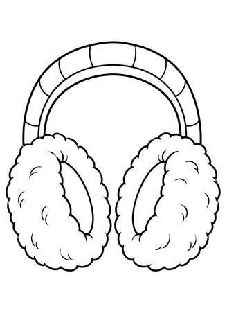 Ausmalbild Ohrenschützer