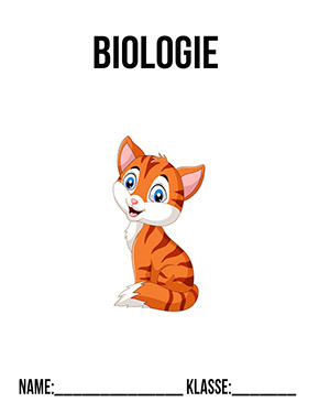 Deckblatt Biologie Deckblatt Katze