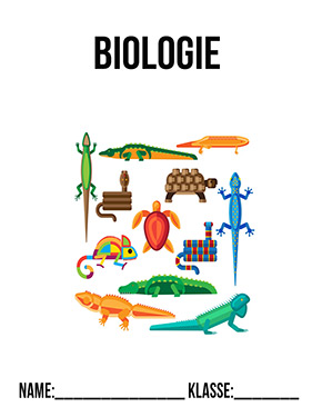 Deckblatt Biologie Deckblatt Reptilien