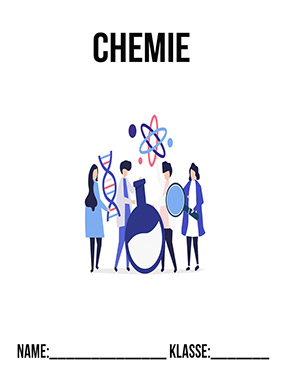 Deckblatt Chemie Deckblatt DIN A4 gross