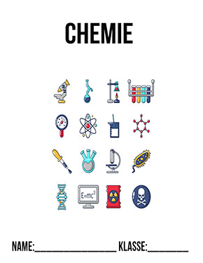 Deckblatt Chemie Deckblatt für Klasse 8