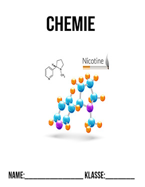 Deckblatt Chemie Mappe Deckblätter