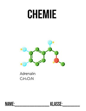 Deckblatt Chemie Mappe Deckblatt
