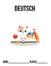 Deckblatt Deutsch Deckblatt Klasse 2