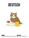 Deckblatt Deutsch Deckblatt Klasse 3