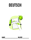 Deckblatt Deutsch Portfolio Deckblatt