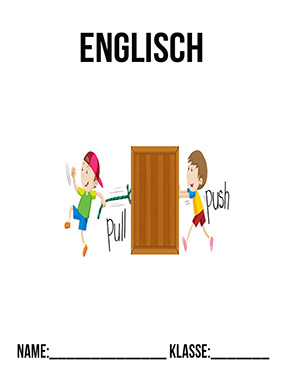 Deckblatt Deckblatt-Englisch-Mappe