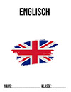 Deckblatt Deckblatt Englisch Flagge