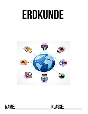 Deckblatt Erdkunde Deckblatt A4