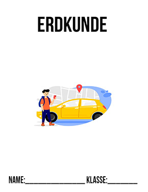 Deckblatt Erdkunde Deckblatt für Klasse 7
