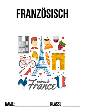 Deckblatt Franzoesisch-Deckblatt-Klasse-8