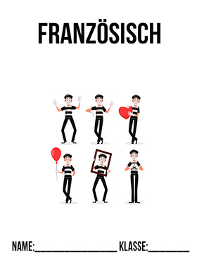 Deckblatt Franzoesisch-Deckblatt-Vorlage