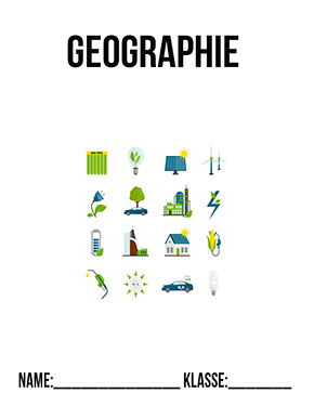 Deckblatt Geographie Deckblatt 9. Klasse
