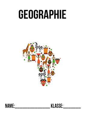 Deckblatt Geographie Deckblatt Afrika 1