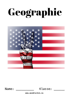 Deckblatt Geographie Deckblatt Amerika