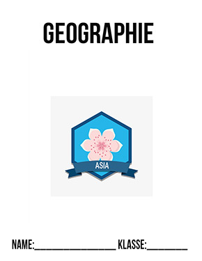Deckblatt Geographie Deckblatt Asien 1