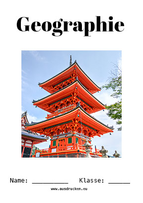 Deckblatt Geographie Deckblatt Asien