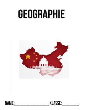 Deckblatt Geographie Deckblatt China